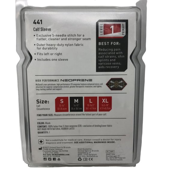 McDavid High Performance Calf Sleeve - Picture 2 of 4